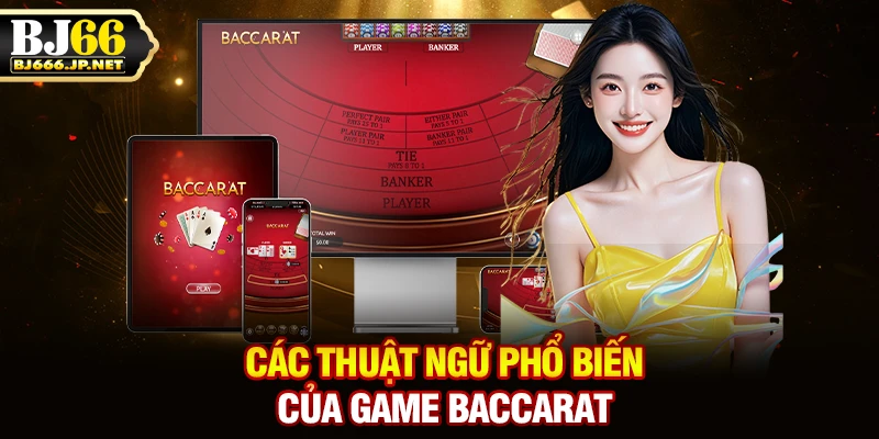 Các thuật ngữ phổ biến của game Baccarat